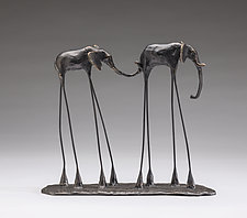 Marty and Nancy by Sandy Graves (Bronze Sculpture)