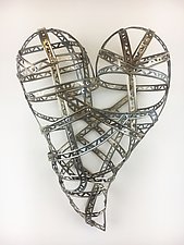Love So Strong by Barbara Gilhooly (Metal Wall Sculpture)
