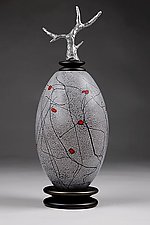 Zimska Jabuka by Eric Bladholm (Art Glass Vessel)