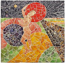 Nisqually I by Jonathan I. Mandell (Mosaic Wall Sculpture)