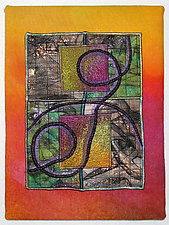 Surfaces No.2 by Michele Hardy (Fiber Wall Hanging)