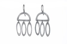 Arch Earrings by Heather Guidero (Silver Earrings)