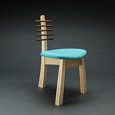Tripod Chair by Todd Bradlee (Wood Chair)