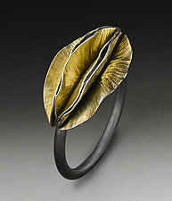 Cluster Ring by Peg Fetter (Gold & Silver Ring)