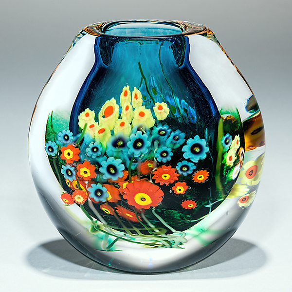 Landscape Series Vase Turquoise