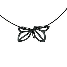 Anise Fold Necklace by Karin Jacobson (Silver Necklace)