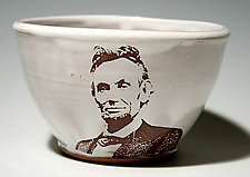 Abe Lincoln Bowl by Justin Rothshank (Ceramic Bowl)