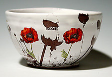 Poppy Bowl by Justin Rothshank (Ceramic Bowl)
