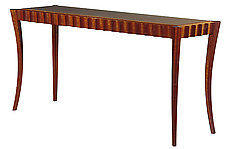Sapele Console Table by David N. Ebner (Wood Table)