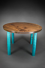Circle Table by Todd Bradlee (Wood Dining Table)