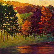 Color at the Lake by Ken Elliott (Giclee Print)
