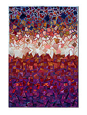 Red Storm by Laurie dill-Kocher (Fiber Wall Hanging)