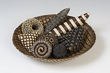 Bowl and Rattles by Kelly Jean Ohl (Ceramic Sculpture)