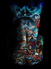Nude with Tapestry by Michael Williams (Color Photograph)