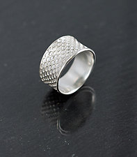 Exterior Snake Skin Ring by Rachel Atherley (Silver Ring)