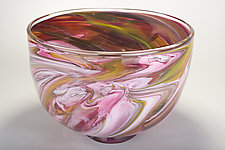 Big Marble Bowl by Bryan Goldenberg (Art Glass Bowl)