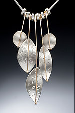 Falling Leaves by Carolyn Zakarija (Gold & Silver Necklace)