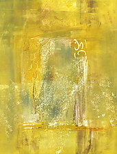 Sunshine Came Softly 4 by Sandra Humphries (Monotype Print)