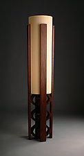Galene by Kyle Dallman (Wood Floor Lamp)
