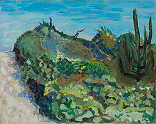 Montauk Dunes No. 1 by Jonathan Herbert (Oil Painting)
