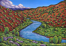 Rambling Rio Grande by Johnathan Harris (Giclee Print)