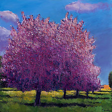 Cherry Blossom Day by Johnathan Harris (Giclee Print)