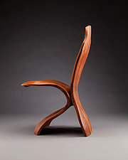Desk Chair by Aaron Laux (Wood Chair)