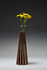 Coneflower Vase by Seth Rolland (Wood Vase)