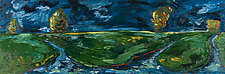 Tidal Flats by Jonathan Herbert (Oil Painting)